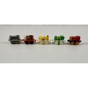 Lot Of 5 Power Rangers Edition Thomas & Friends Mini Trains